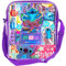 Disney Stitch Makeup Filled Shoulder Bag includes Lip Gloss, Nail Polish, Hair Bow & more! for Girls, Ideal for Ages 3 and Up perfect for Parties & Makeovers