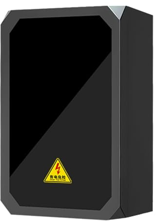 Boîtier pour Borne de Recharge EV - EV Station de Charge Murale Boîte Verrouillable avec Organiseur de Câbles, étanche à l'eau et à la Poussière, Compatible avec la Plupart des Bornes de Recharge(Smal