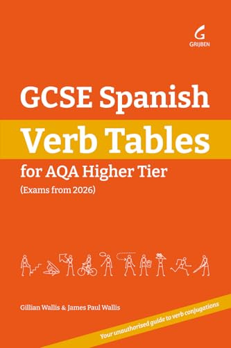 GCSE Spanish Verb Tables: For AQA Higher Tier (Exams from 2026)