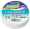 Mercury | 20 Metre Electrical Insulation Tape – Strong PVC Adhesive | Water-Resistant & Flame Retardant | BS Approved | Professional & DIY Use | White