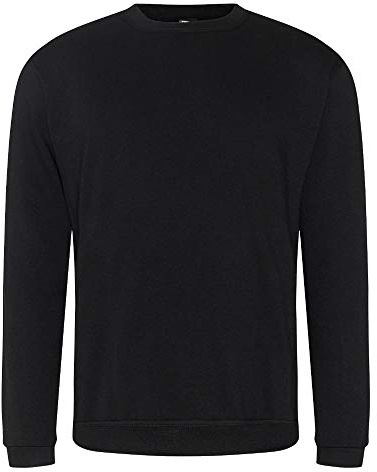 PRO RTX - Sudadera de trabajo unisex de tallas grandes - Jersey de trabajo para hombre y mujer - Jersey de trabajo Slim Fit - muchos colores y tallas grandes S M L XL XXL 3XL 4XL 5XL 6XL 7XL, Negro