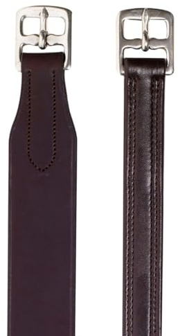 Ovation OVSELLERIE 470757BRN-54 Breiter Komfort-Steigbügel, Leder, Farbe: Braun, Größe 54