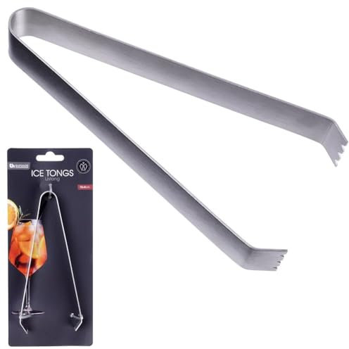 Eiszange Eiswürfelzange Zuckerzange aus Edelstahl 15 cm