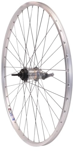 Vuelta Fahrradfelge Hinterrad 28 Zoll inkl. Nexus SG3C41A2078, 3 Gang Rüktritt-/Felgenbremse - Made in Germany Hinterrad Silber, 622x19C Hohlkammer-Felgen Fahrrad Rad