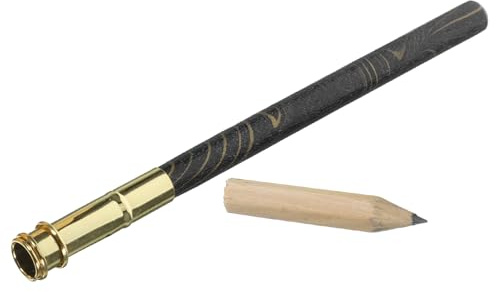 LALAFINA Extensor de Lápiz Ecológico Compacto y Resistente para Dibujo y Oficina, Herramienta para Alargar Lápices y Bolígrafos Reutilizable y No Deformable