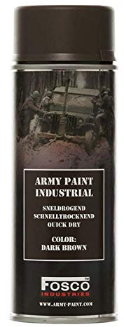 Ferromil Bombe de Peinture Militaire Spray FOSCO 400 ML Dark Brown