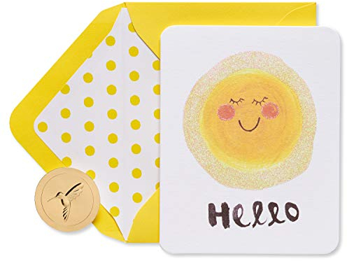 Papyrus Blanko-Karten mit Umschlägen, Hello Sunshine, 20 Stück