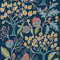 Okydoky Floral Flock Wallpaper, Waterproof Decorative Vinyl Self-Adhesive Wallpaper, Peel and Stick Wallpaper for Home and Office Decoration(18074-6m)