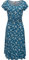 Ragwear Damen Kleid Midi Sommerkleid Ivone Indigo Blue Gr. XXL
