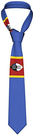 Krawattenschal Eswatini-Flagge Cool, Business Krawatte Elegant Herren Krawatte Graziös Herren Seidenkrawatte Für Herren Party Hochzeit