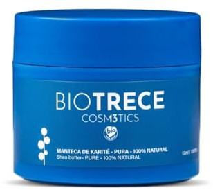 Biotrece - Burro di karitè puro non raffinato, 100% biologico - idrata, rigenera e ripara in profondità (400 ml)
