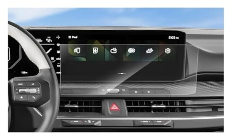 BGHGCVAOK Navigation Protective Film For KIA K4 K3 K5 2024 2025 GPS Navigation AND Dashboard Tempered Glass Film Accessories Navi