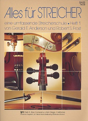 Alles für Streicher Band 1 : für Streichorchester Kontrabass