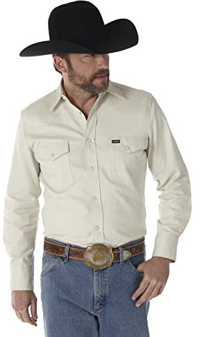 Wrangler Herren Ms70619 Arbeitshemd, Rot, 3X