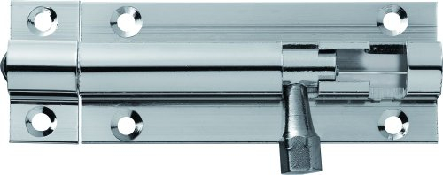 ABUS Messingriegel wetterbeständig 96/65, verchromt, 02544