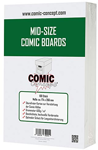 Comic Concept Mid-Size Boards (174 x 266 mm)