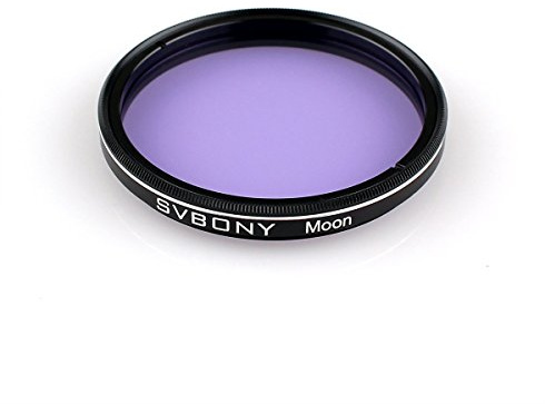 Svbony Moon filtro telescopio oculare filtro per filettatura standard 5,1 cm Fiilter con struttura in metallo in vetro ottico per l' osservazione di luna e pianeti