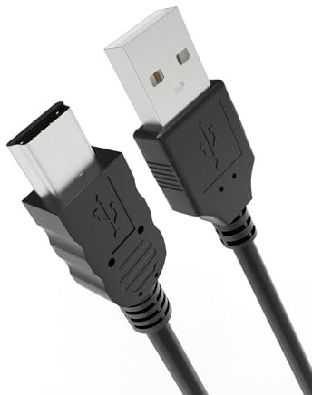 Cordon de microphone compatible avec blue Snowball iCE et yeti Pro, micro cassette A vers Mini-B pour blue Yeti - 1 m.