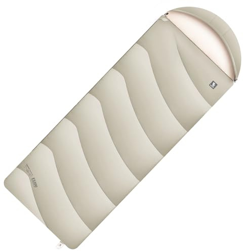 Qunature Sleeping Bag 4 Seasons 6-12°C Ultralight Sleeping Bag for Adults Outdoor Camping in Winter Warm and Cold Resistant Portable for Household Cold Resistant Single Person Splice Blanket
