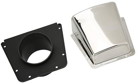 Ventilatore per Cappa per Barche Efficiente a Prova di umidità per Barche Accessorio per Yacht Acciaio Inossidabile 304 + Nylon 5,5x5,5x2 Pollici