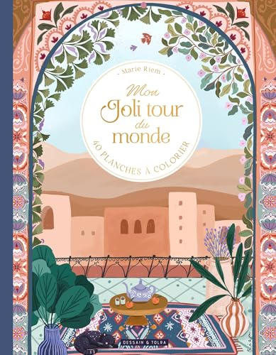 Coloriage luxe - Mon joli tour du monde