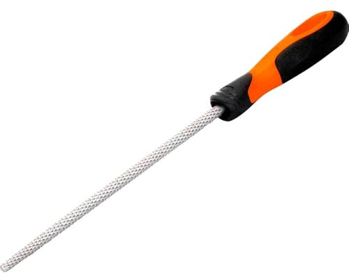 Bahco 6-345-08-2-2 Round Rasp, 8-Inch, Medium Cut, 104 TPI