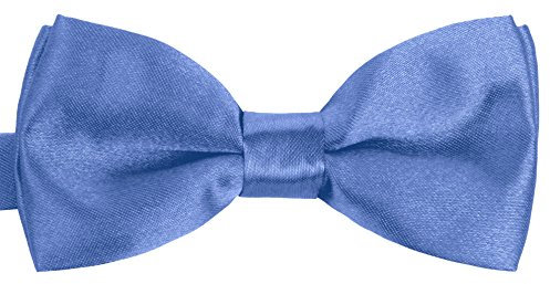 BomGuard Kinder Fliege Kleinkind einfarbig,enzian-blau