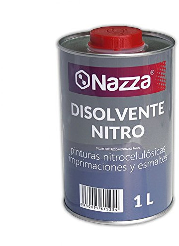 Disolvente Nitro Nazza | Especialmente indicado para lacas y esmaltes nitrocelulósicos | Envase Metálico de 1 Litro