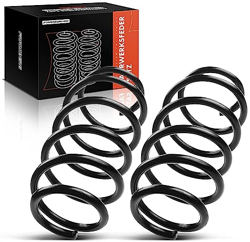 Frankberg 2x Feder Fahrwerksfedern Hinterachse Kompatibel mit Astra H Twintop L67 1.6L 1.8L 1.9L 2.0L Cabriolet 2005-2010 Replace# 931872221
