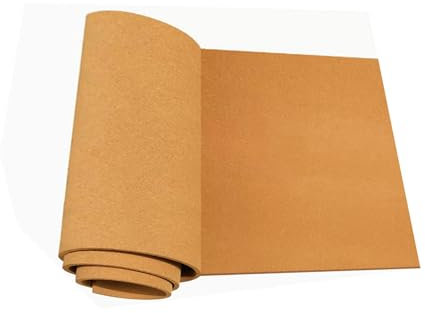 Rouleau Liege, Tableau Liège Pour La Maison, Rouleau Liège Haute Densité, Dalles Sol En Liège, Isolant Thermique E Isolation Phonique, 6mm 8mm D'Épaisseur, 0Braun ( Color : Thick 6mm , Size : 1mx4m(3.