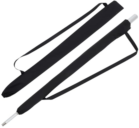 DECOMELODY Bolsas Paraguas Impermeables de Pongee, Funda para Guardar Paraguas de Mango Largo, Ligeras y Fáciles de Almacenar, 2 Piezas