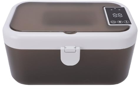Asixxsix Calentador de Toallitas para Bebés, Dispensador de Toallitas Húmedas para Bebés con Calefacción con Luz Nocturna y Control Inteligente de Temperatura