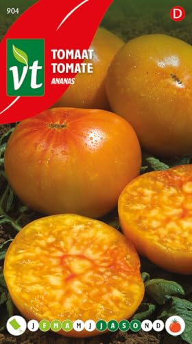 Semillas de Tomate Piña - Frutos grandes, de color amarillo-naranja