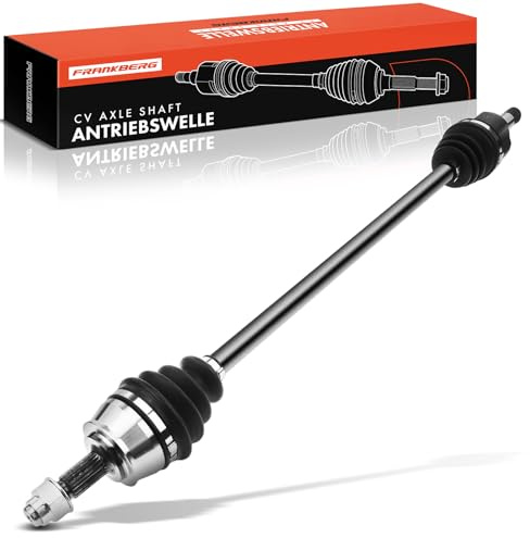 Frankberg Semiasse Albero di trasmissione MT senza ABS Ring Asse Anteriore Destra Compatibile con Cono 955 Fiorino Combi/MPV 225 Grande Punto 199 Punto 199 Punto Evo 199 Replace# 55700557