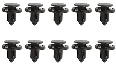 Aramox Bilklämma Bumper Fixing Clips, 10PCS Tryckstoppklämma 1006521 00 En Kraftfull Ersättningsfixeringskraft för Y S X, ARAMOXP6KOXDH7VM