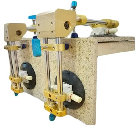 2 unidades de fijador juntas encimera 90 grados con ventosa 6 for instalación losas granito y piedra objetos pesados