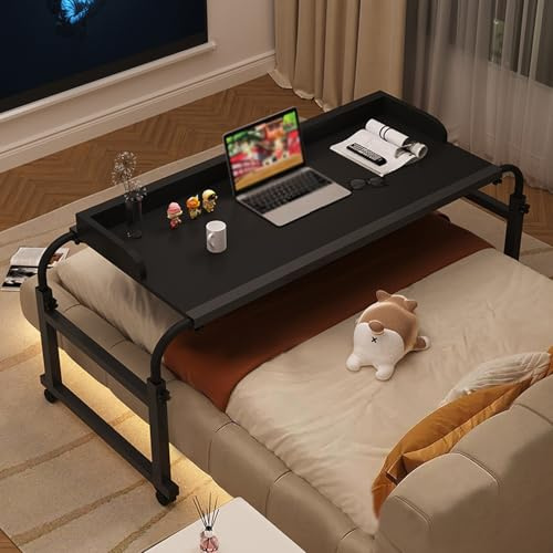 Estación de trabajo portátil para computadora, ajustable, plegable, para comer, trabajar o estudiar, perfecto para uso en casa, hospital y viajes