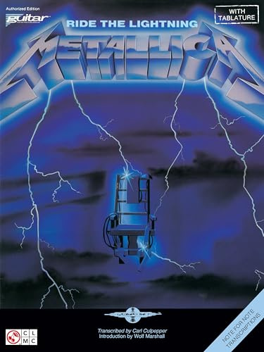 Metallica - Ride the Lightning | Guitar Tablature Songbook | Sheet Music Including Fade to Black Creeping Death and More | Play It Like It Is Series