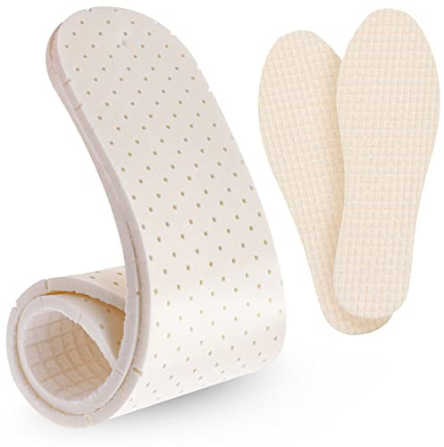 WLLHYF Semelles intérieures en mousse à mémoire de forme Super douces Absorption des chocs Résistance à la compression Inserts fins pour chaussures pour hommes et femmes Soulage la douleur (26 cm)