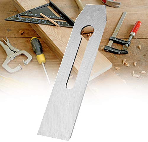 Lame de Rabot, Lame de Rabot à Main HSS, Lame de Rabot Manuel pour Le Travail du Bois, Rabot à Bois à Poussée Manuelle en Acier à Grande Vitesse, Travail du Bois, Outils à Main (Lame de Rabot 44mm)
