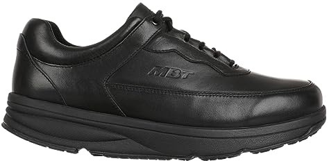 MBT Zapatos con Cordones de Hombre Ajata,Black,44