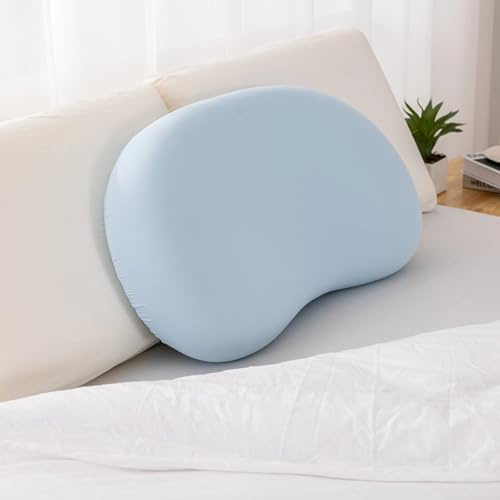 EGO Home Memory-Schaum Kissen 65x40 cm gegen Nackenschmerzen - Ergonomisches Nackenkissen, Kopfkissen 40x65 cm, Nackenstützkissen für Seitenschläfer, Rückenschläfer, Bauchschläfer