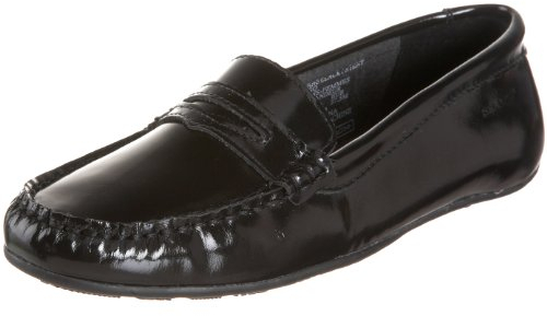 Sebago - Mocasines de Piel para Mujer, Color Negro, Talla 37 EU (M)