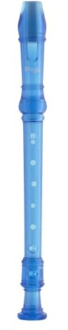 Stagg REC-BAR Plastic Recorder - Blue