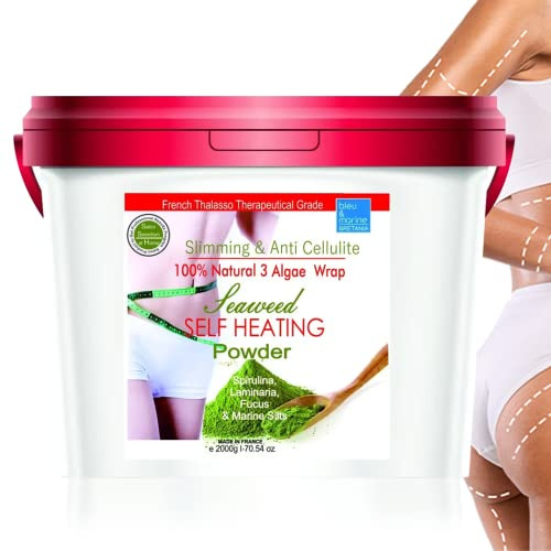 Envoltura Termo Relajante Algas ● Adelgazar Anti Cellulitis ● Remineralizante Detox ● Baño y Cataplasmas Anti Dolor● bleumarine Bretania ● 2000 g