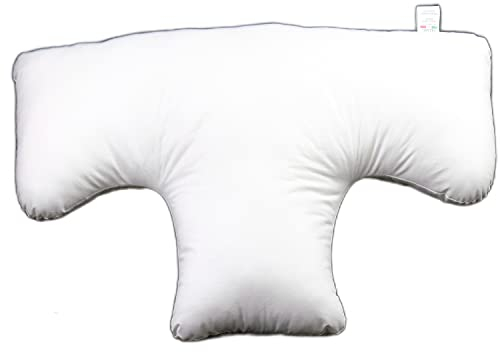 TAKIMED Cuscino ANTI RUGHE adatto per portatori di apparecchi ortodontici, sondino naso gastrico o CPAP o dopo interventi, Guanciale ANTI RUSSAMENTO ortopedico,certificato 100% made in Italy.