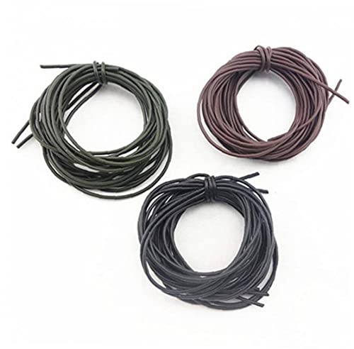 PiniceCore 3 Teile/Satz Rig Röhre Schlauchhülsen Anti-Tangle Gummi-schläuche Haar Rigs Für Karpfen Angeln Sicherheit Lead Clip System Innendurchmesser Karpfen