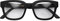 LONDON MOLE Occhiali | Occhiali da lettura Tricky | Occhiali rettangolari | Fantastici lettori | Occhiali da lettura alla moda | Unisex | Cerniere a molla | Nero opaco | +1.5 Ingrandimento