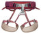 PETZL CORAX Bequemes und voll verstellbares Geschirr für Fitnessstudio und Outdoor-Klettern, doppelte Schnalle an der Taille, 2, Dunkelrot