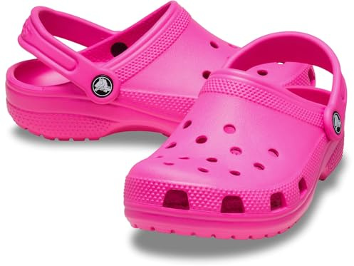 Crocs Unisex Kinder Classic Clog K Clog, Pink Crush, 36/37 EU